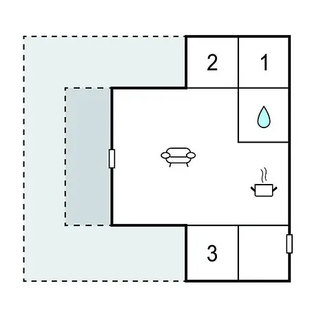 بيت للعطل 3 Bedroom Beautiful In